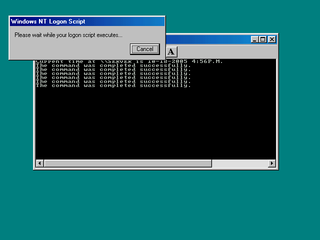 [ Windows NT Logon Script ]