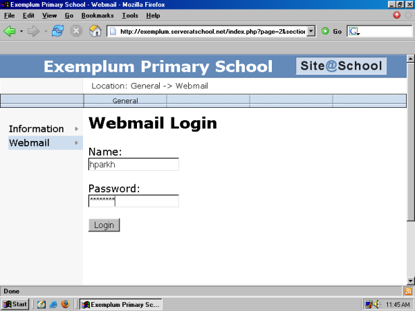 squirrelmail webmail forgot password